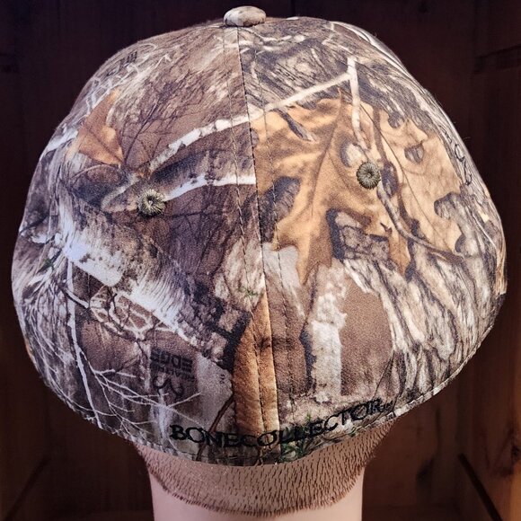 Realtree Bone Collector Fitted Hat Size Small/Medium Camouflage - Picture 5 of 6